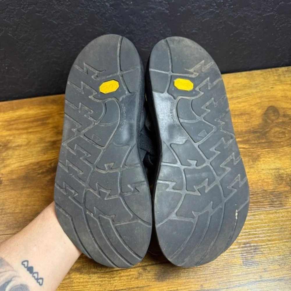 Chaco Z/2 Classic‎ Black Polyester Jacquard Webbing Sandals Mens Size 9